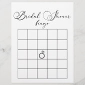 Zwart Modern Eenvoudig Script Vrijgezellenfeest Bi (Voorkant)