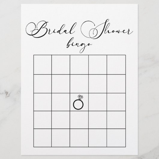 Zwart Modern Eenvoudig Script Vrijgezellenfeest Bi (Voorkant)