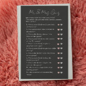 Zwart Modern Guess Wie Bruiloft Vrijgezellenfeest