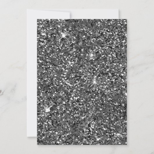 Zwart Modern Lingerie Vrijgezellenfeest Bedankkaart (Achterkant)