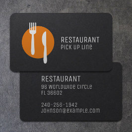 Zwart modern minimaal logo Sushi Aziatisch restaur Visitekaartje