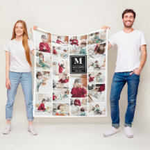 Zwart monogram 19 Afbeeldingen Foto Collage