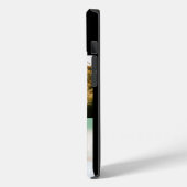 Zwart monogram 3 Fotocollage Case-Mate iPhone Case (Achterkant / Links)