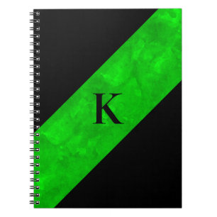 Zwart Monogram Notitieboek