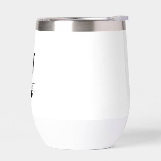 Zwart Monogram, splitletter typografie (Links)