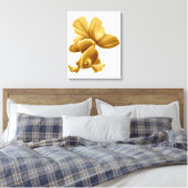 Zwart Moor Fancy Goldfish Wrapped Canvas Afdruk (Insitu (Slaapkamer))
