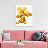 Zwart Moor Fancy Goldfish Wrapped Canvas Afdruk (Insitu (Woonkamer))