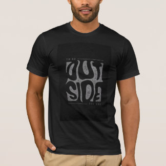 Zwart mouw T-shirt met nieuw ontwerp