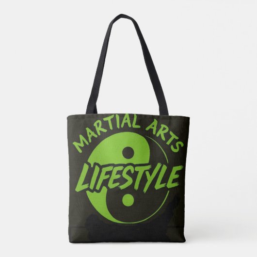 ZWART NAAR TOTE BAG (Achterkant)