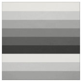 Zwart naar wit Ombre Strepen Stof (Swatch)