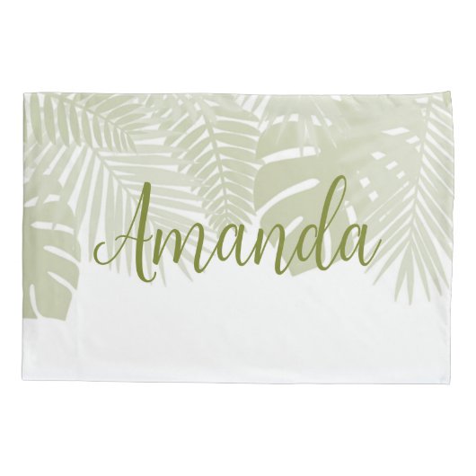 Zwart-Naped Monarch genesteld tussen de bladeren Kussensloop (Achterkant-Links)