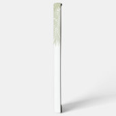 Zwart-Naped Monarch genesteld tussen de bladeren Samsung Galaxy Hoesje (Linkerkant)