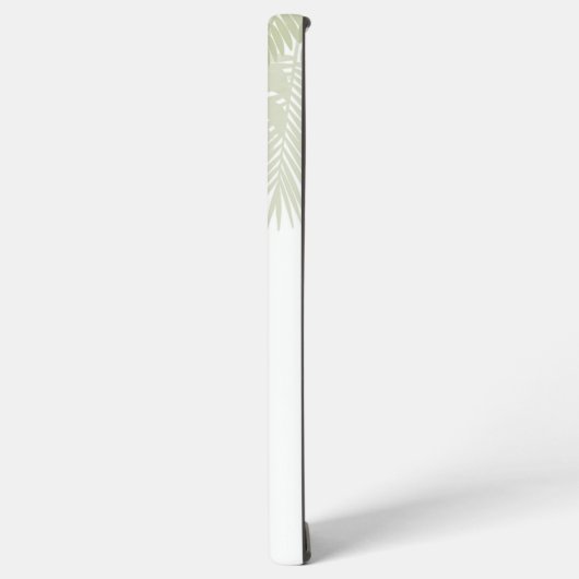 Zwart-Naped Monarch genesteld tussen de bladeren Samsung Galaxy Hoesje (Linkerkant)