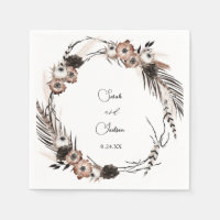 Zwart & Natuurlijk Bloem Boho Naam