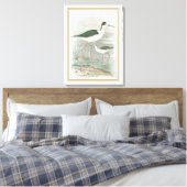 Zwart-Necked Stilts door het water Canvas Afdruk (Insitu (Slaapkamer))