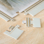 Zwart-Necked Stilts door het water Legpuzzel (Zijkant)