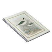 Zwart-Necked Stilts door het water Notitieboek (Rechterzijde)