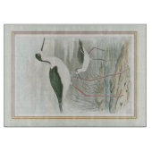 Zwart-Necked Stilts door het water Snijplank (Voorkant)