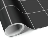 Zwart net cadeaupapier (Rol Hoek)