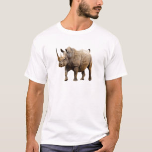 Zwart Neushoorn T-shirt