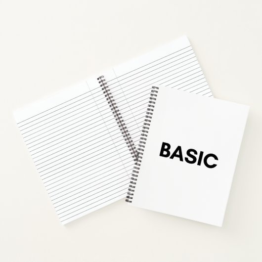 zwart notitieboek (Binnen)