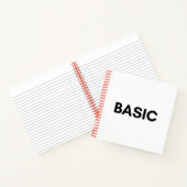 zwart notitieboek (Binnen)