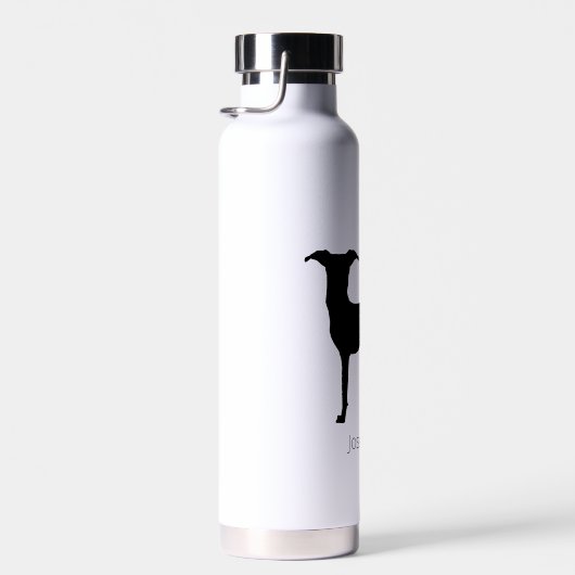 Zwart (of een andere kleur) Iggy Silhouette en naa Waterfles (Rechts)