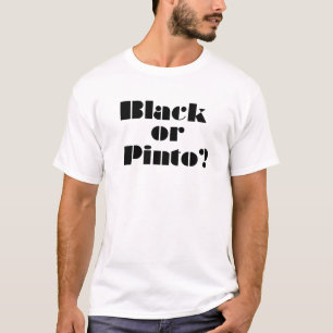 zwart of fijn t-shirt