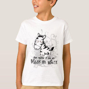 Zwart of wit T-shirt
