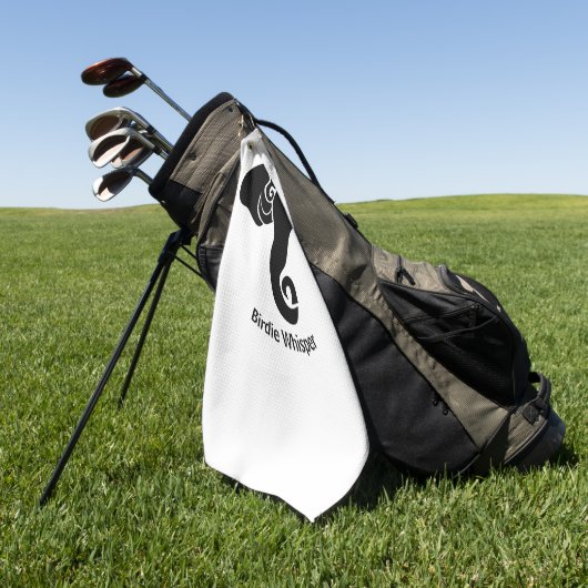 Zwart Olifant Familie Thuis Adres Republikein Golfhanddoek (Groen)