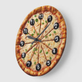 Zwart Olijf Pizza Klok - Pizza Restaurant Keuken (Hoek)