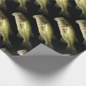 Zwart omslagpapier voor zwarte visMannen Cadeaupapier (Hoek)