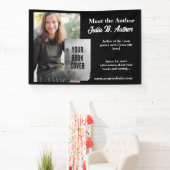 Zwart Ontmoet de Auteur Tafelbanner - Boek Signing Spandoek (Insitu)