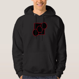 Zwart ontwerp hoodie