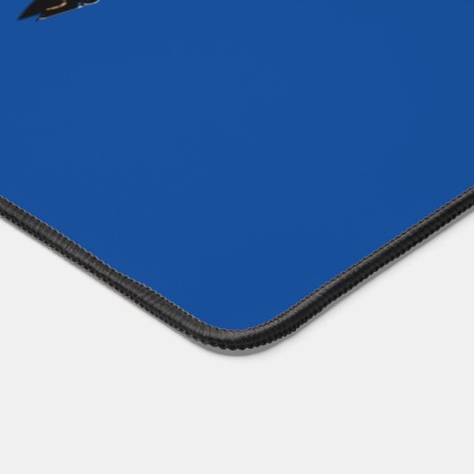 Zwart ontworpen Benjamin naam, bureau mat (Hoek)