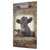 ZWART ONYX CLIPBOARD - ZWARTE ANGUSKEUW KLEMBORD (Links)