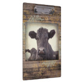 ZWART ONYX CLIPBOARD - ZWARTE ANGUSKEUW KLEMBORD (Rechts)