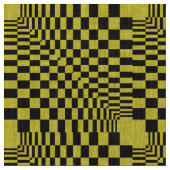 zwart op geel abstracte achtergrond stof (Close Up)