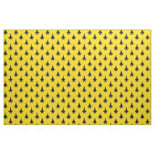 Zwart op geel Strike Eagle Fighter Jet Pattern Stof (Fat Quarter)