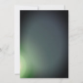 Zwart op gradiënt, modern, minimalistisch eenvoudi kaart (Achterkant)