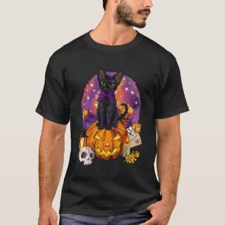 zwart op Halloween T-shirt