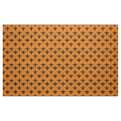 Zwart op Oranje A-10 Warthog Attack Jet Pattern Stof (Fat Quarter)