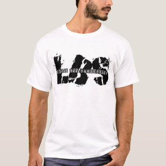 Zwart op wit logo t-shirt