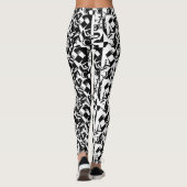 zwart op wit op zwarte leggings (Achterkant)