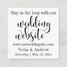 Zwart op wit  typografie Wedding Website