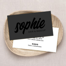 Zwart op zwart, handgeschreven penseelscript