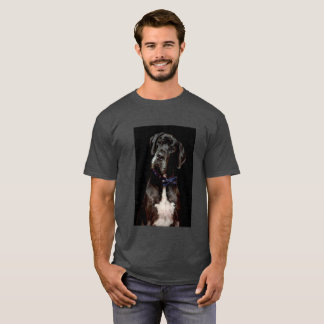 Zwart op zwarte Great Dane T-Shirt