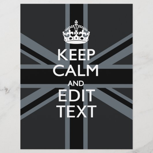 Zwart op zwarte kalm, speciaal voor de Unie ontwor (Voorkant)