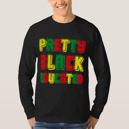 zwart opgeleid t-shirt (Voorkant)