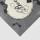 zwart-Oranje Halloween-papier Tissuepapier (Detail)